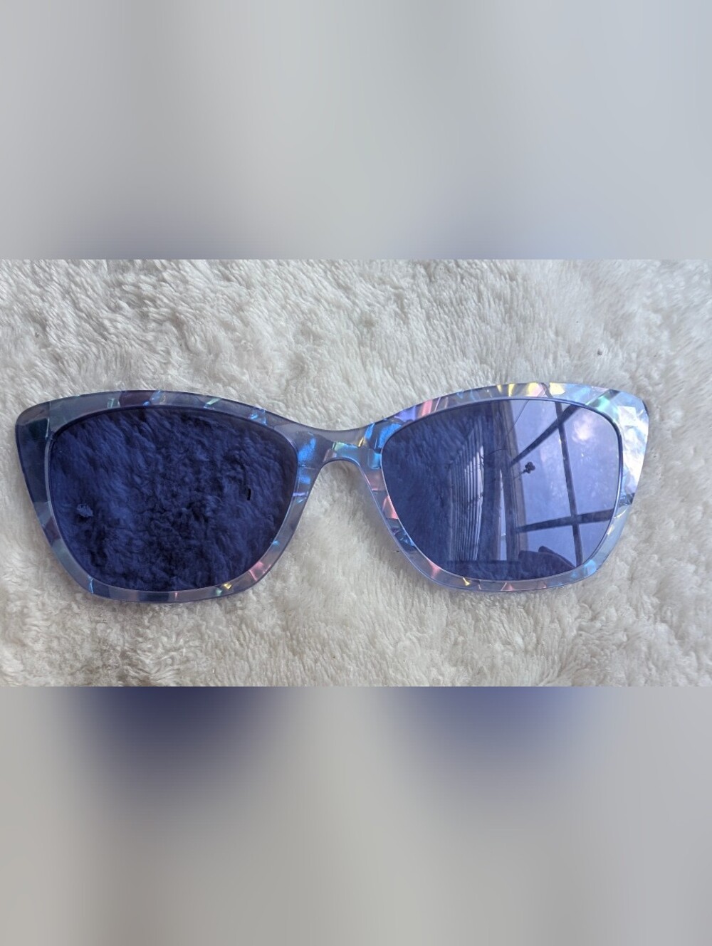 Pair Eyewear Wanda Magnetic Topper Lavender Pearl Tort Celestial Purple Lens